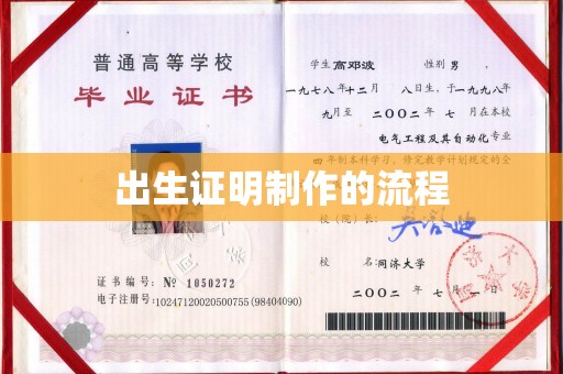 富平出生证明制作的流程